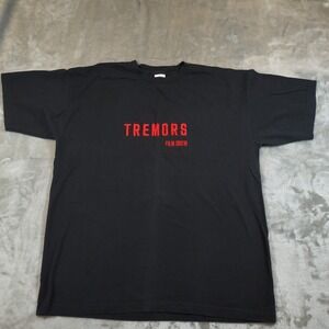 Vintage Tremors Movie Shirt Mens XL Film Crew Embroidered 90s‎ Monster Horror